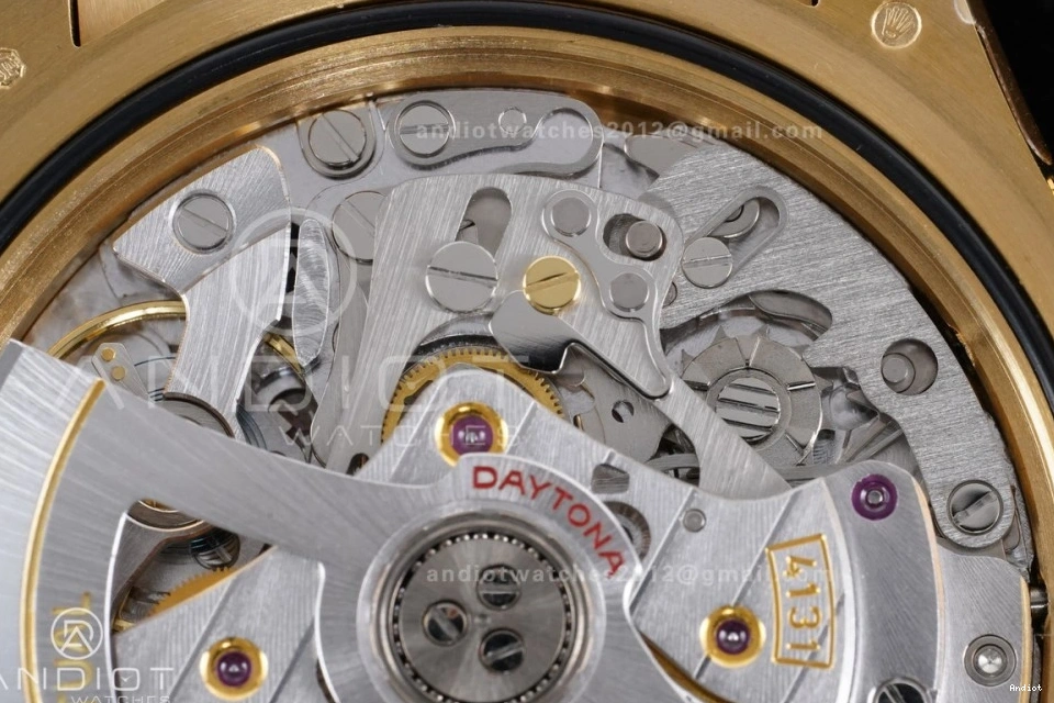 YG 1:1 V2 VSF Oysterflex Edition 126518 Best Dial (Weighted) Black Strap on Daytona VS4131 1205